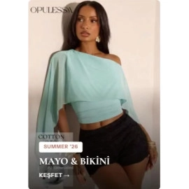 Asimetrik Tek Omuz Mayo & Bikini