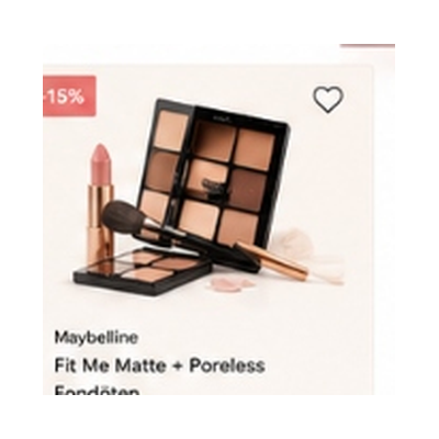 Maybelline Fit Me Matte + Poreless FondÃ¶ten