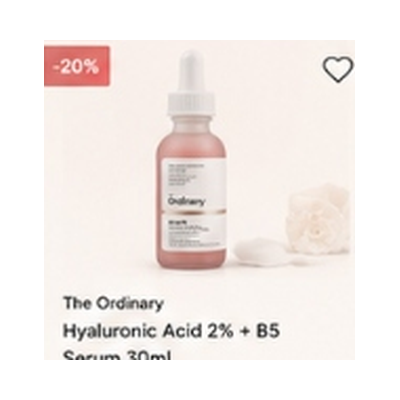 The Ordinary Hyaluronic Acid 2% + B5 Serum 30ml